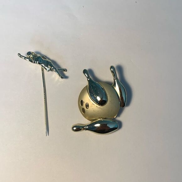 Rare Vintage BOWLING Action Pin - Picture 8 of 9